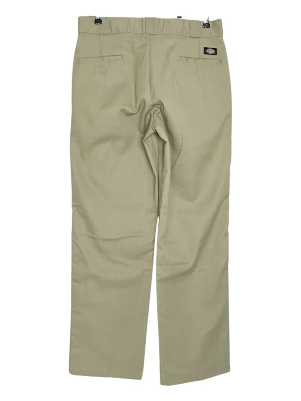 Dickies Flannel Lined Khaki Work Pants Plaid Insulated Chinos - Sz 34x32